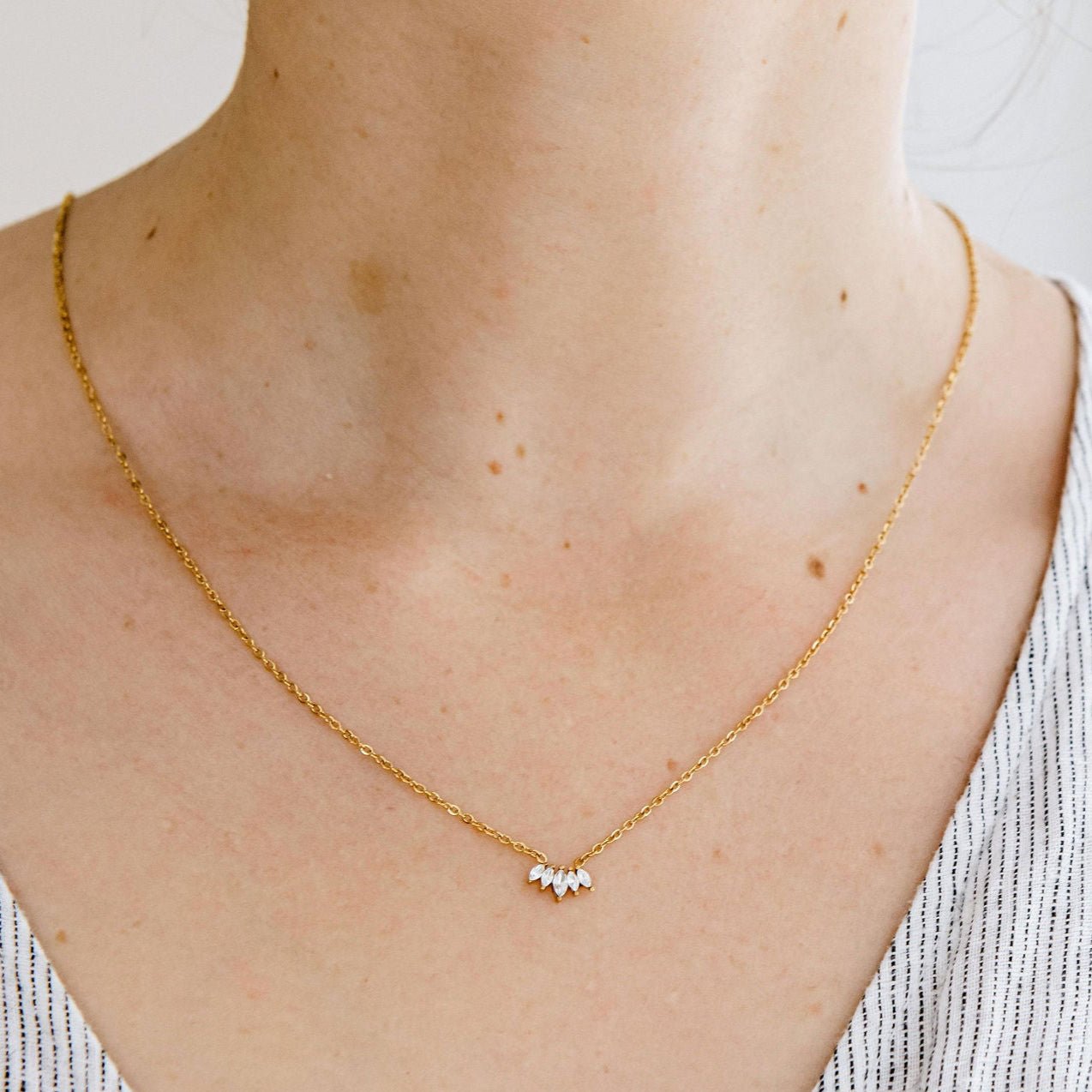 Nellie Necklace - Luisa Luxe gold jewellery