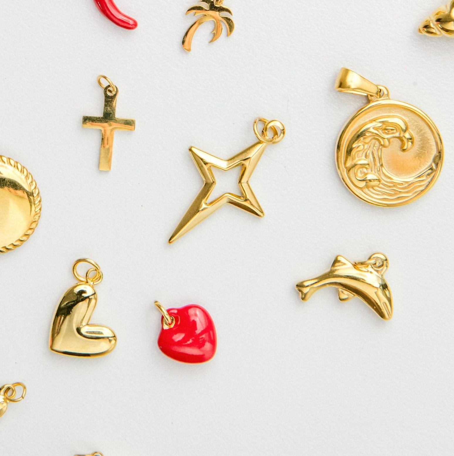 North Star Charm - Luisa Luxe gold jewellery