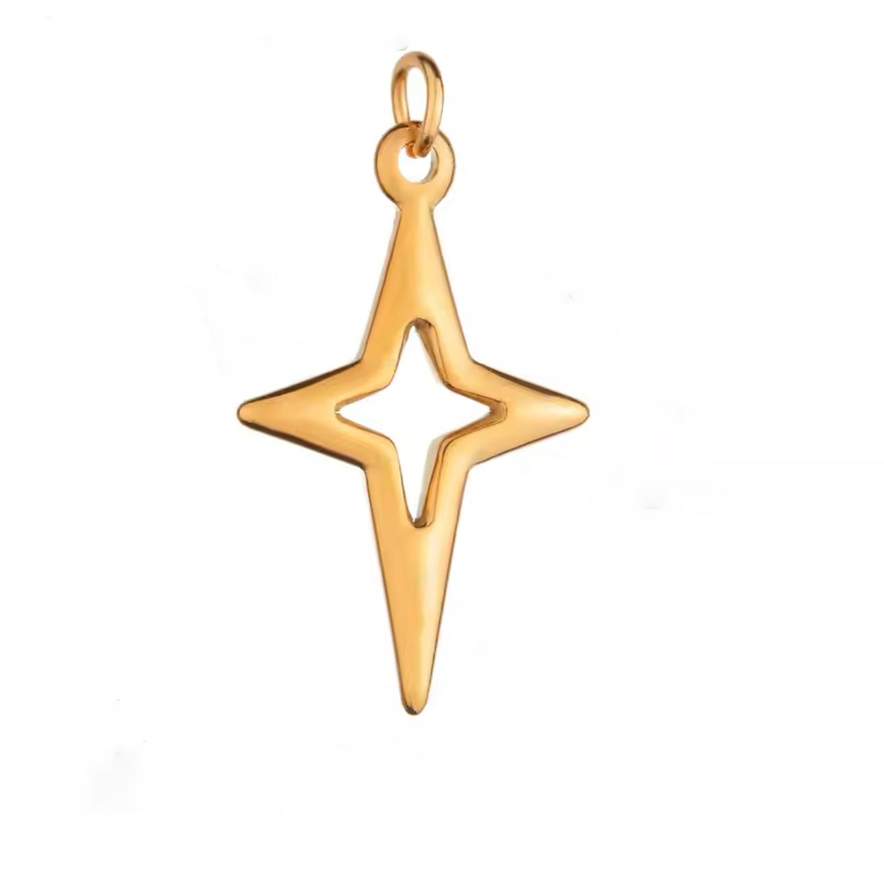 North Star Charm - Luisa Luxe gold jewellery
