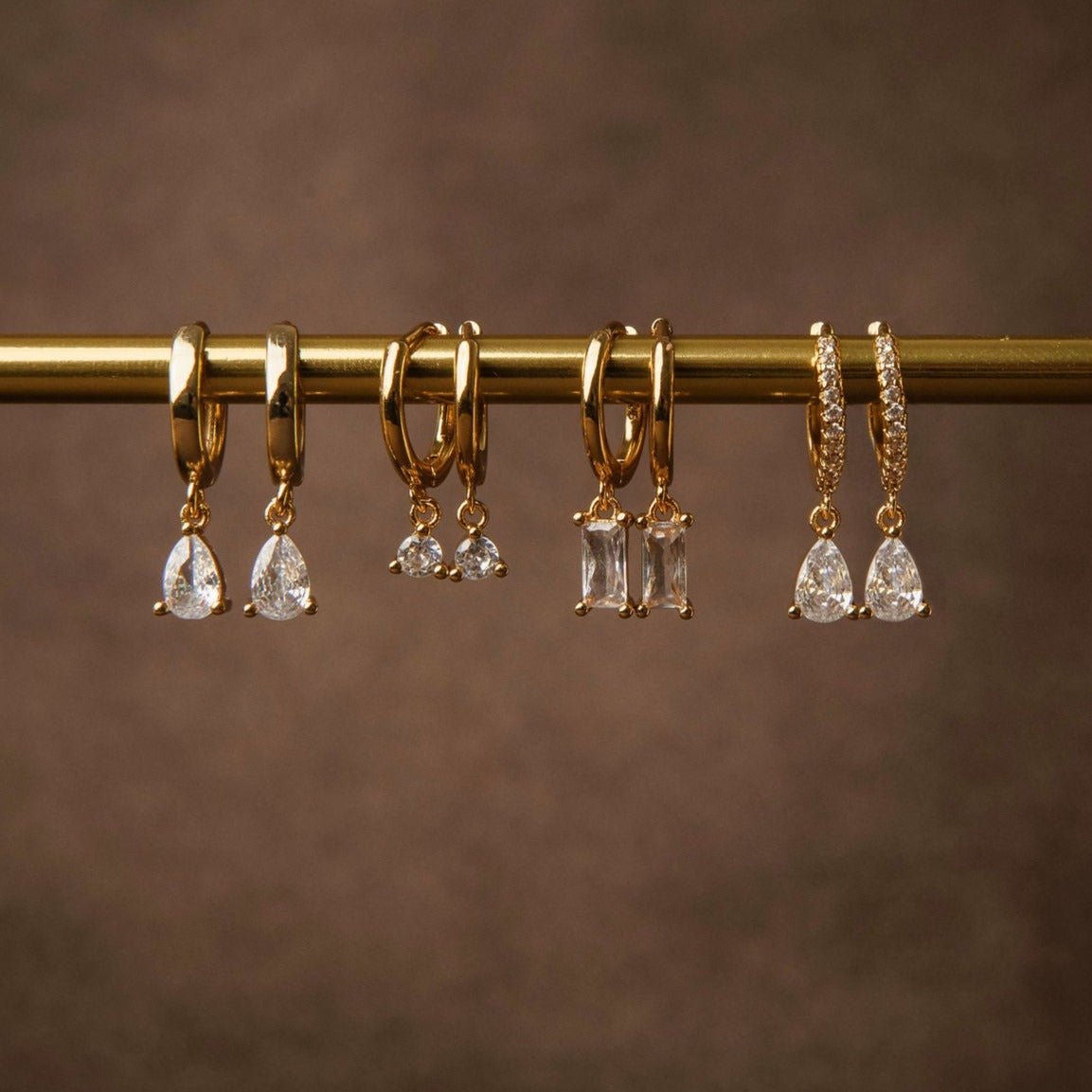 Olive Earrings - Luisa Luxe gold jewellery