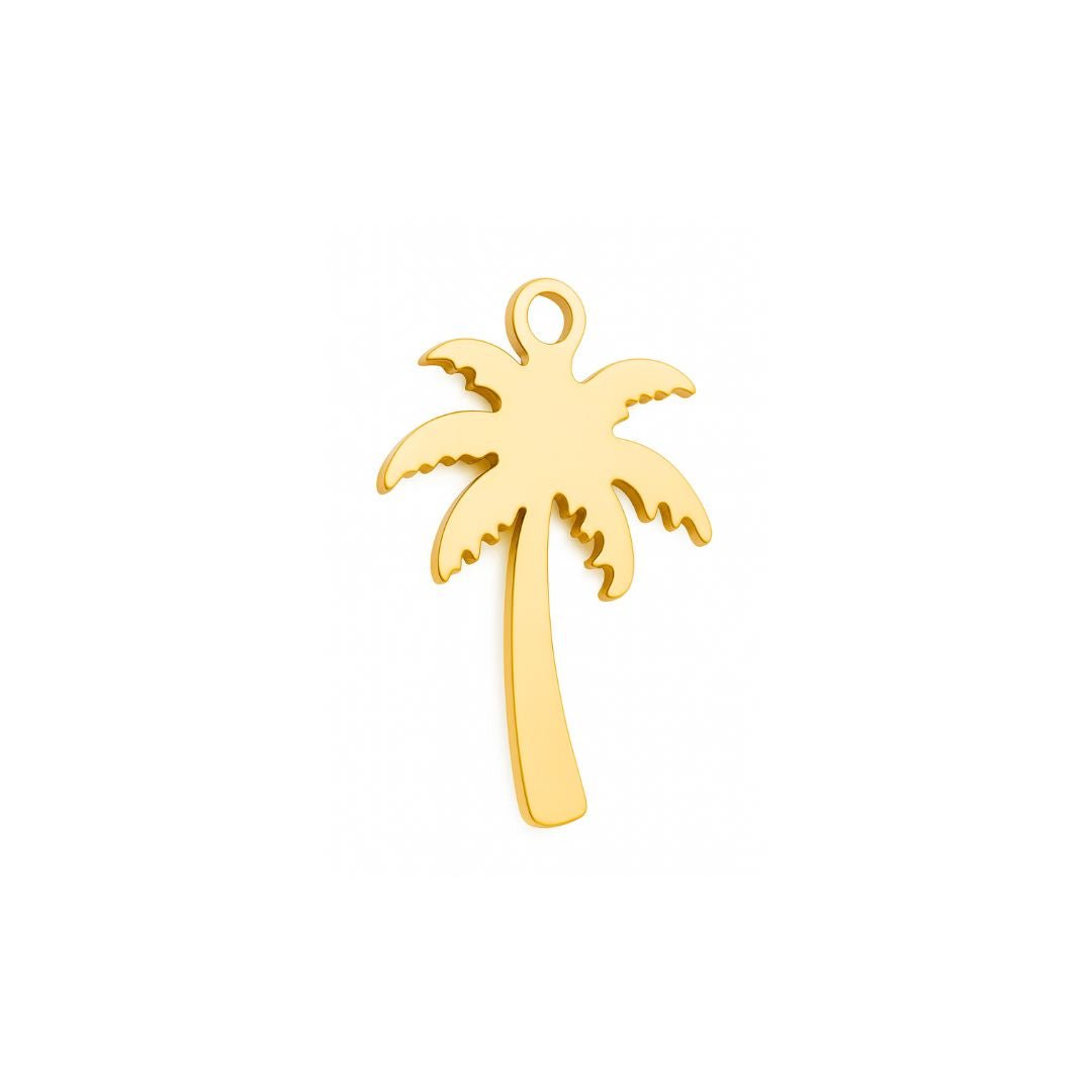 Palm Tree Charm - Luisa Luxe gold jewellery