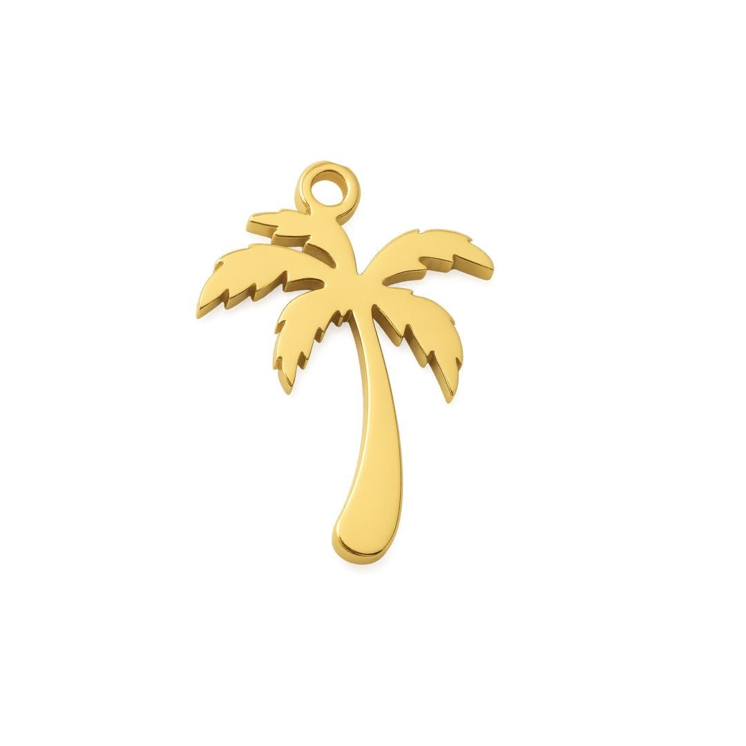 Palm Tree Charm - Luisa Luxe gold jewellery
