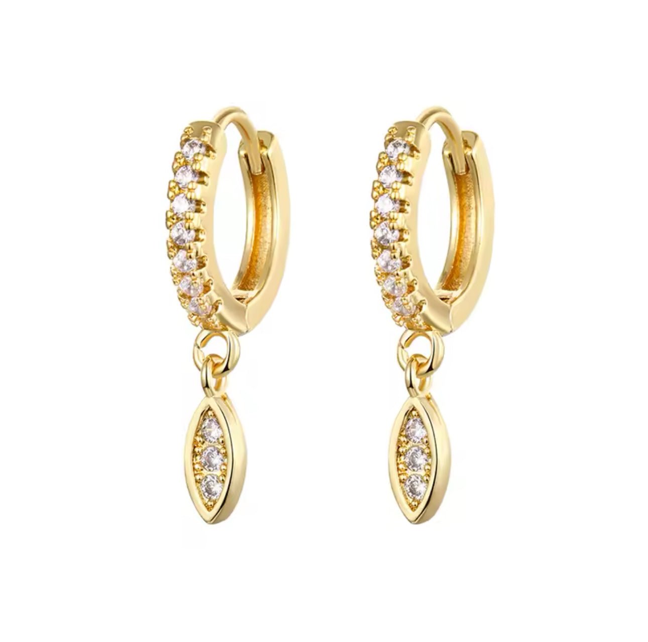 Petal Earrings - Luisa Luxe gold jewellery