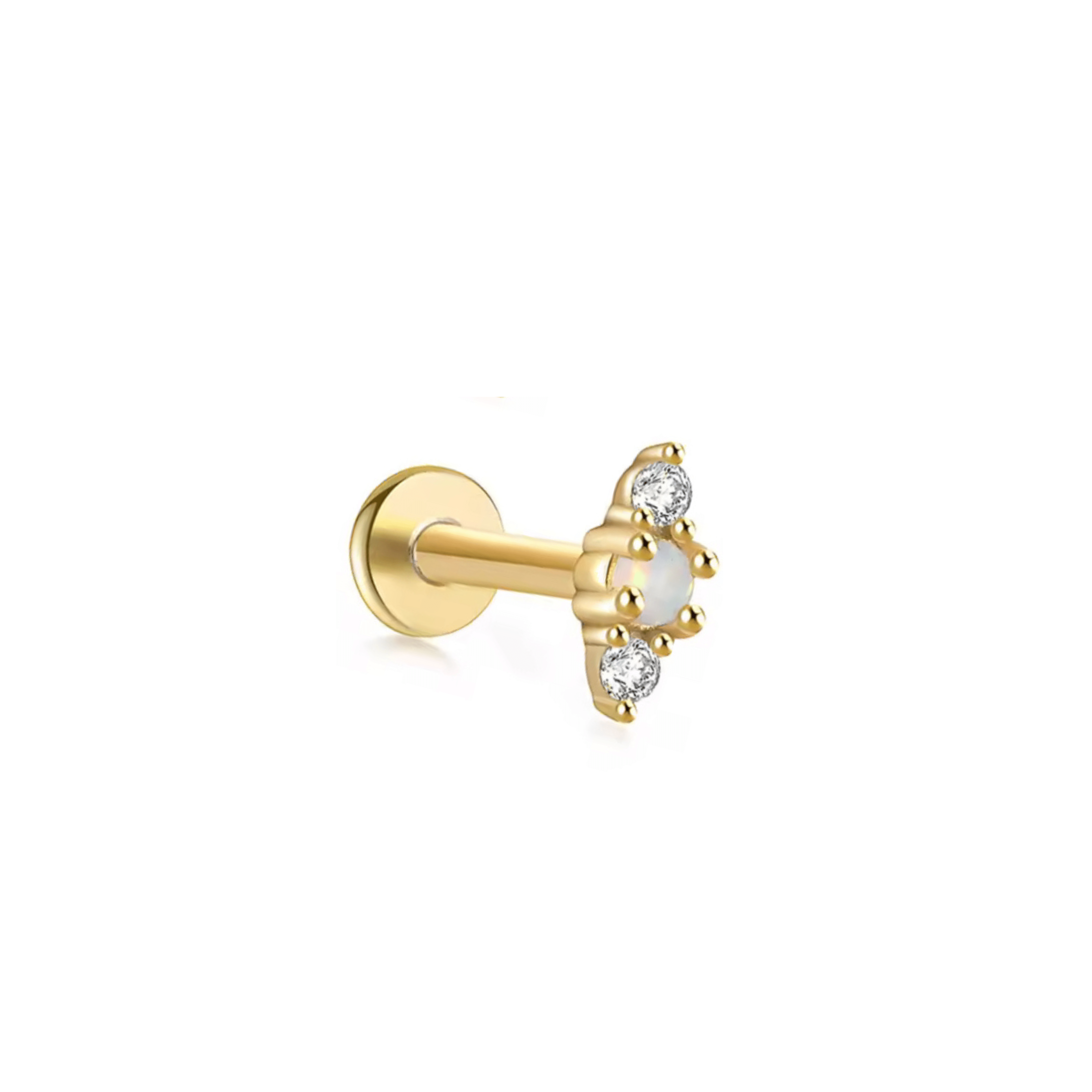 Pia Single Earring - Luisa Luxe gold jewellery