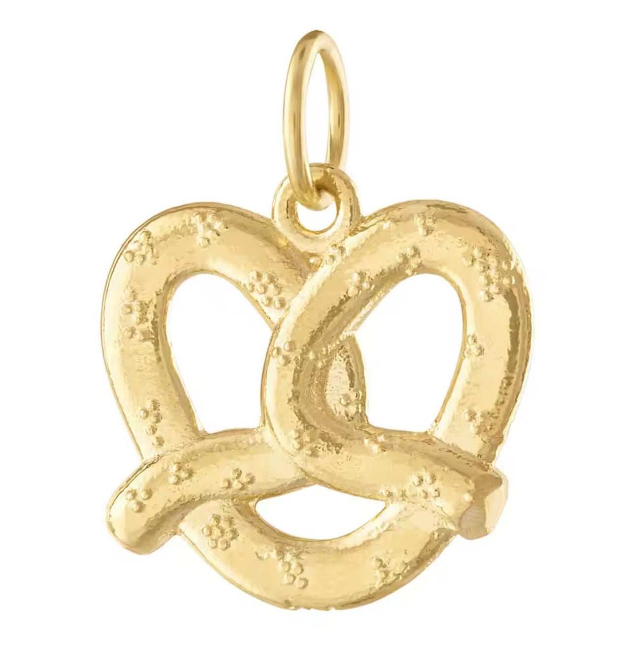 Pretzel Charm - Luisa Luxe gold jewellery