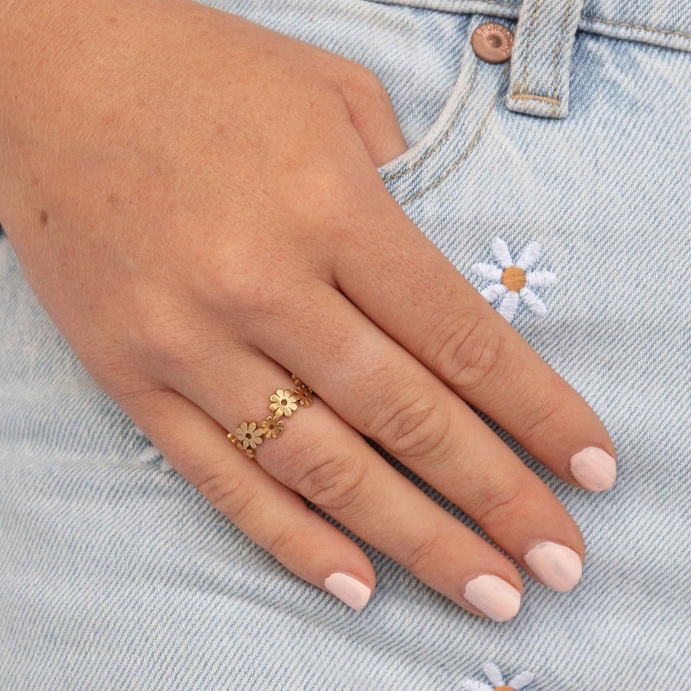 Primrose Ring - Luisa Luxe gold jewellery