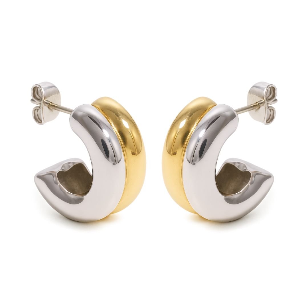 Quinn Earrings - Luisa Luxe gold jewellery
