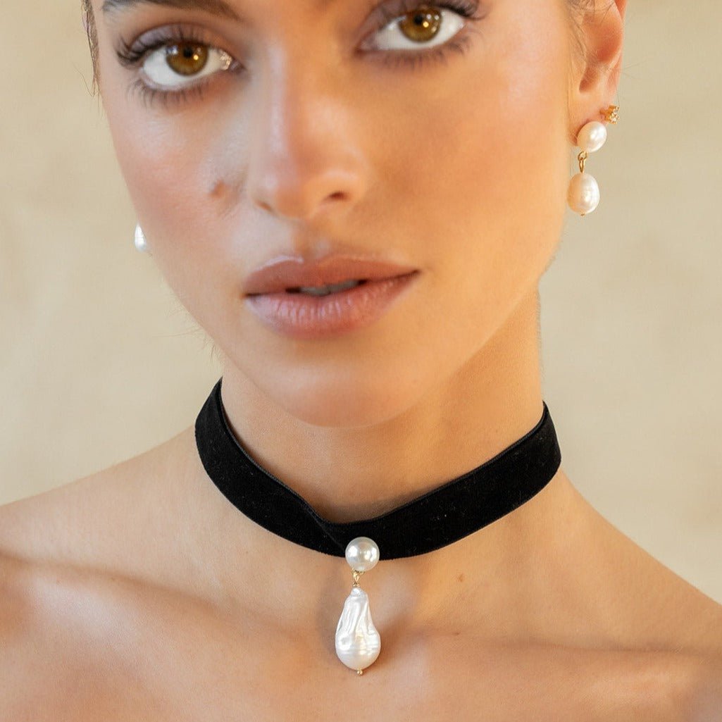 Quinn Necklace - Luisa Luxe gold jewellery