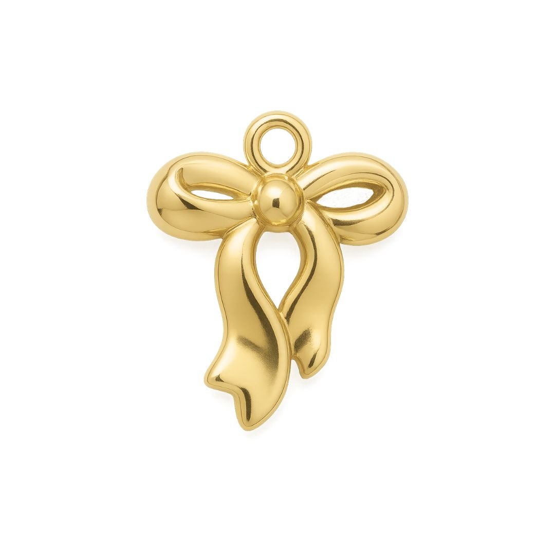 Ribbon Charm - Luisa Luxe gold jewellery