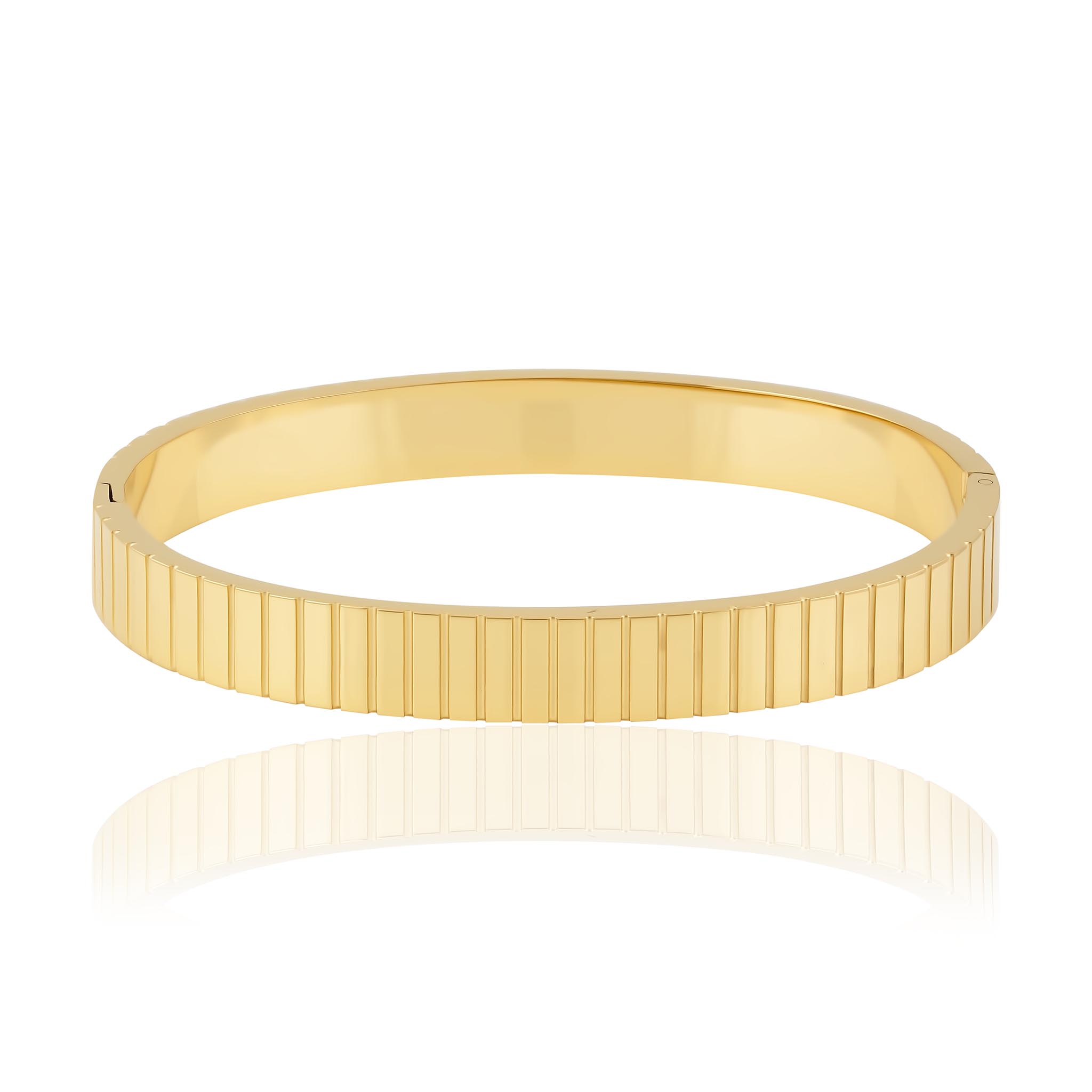 Roux Bangle - Luisa Luxe gold jewellery