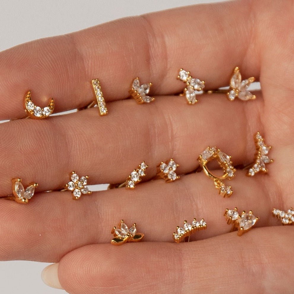 Rox Single Earring - Luisa Luxe gold jewellery