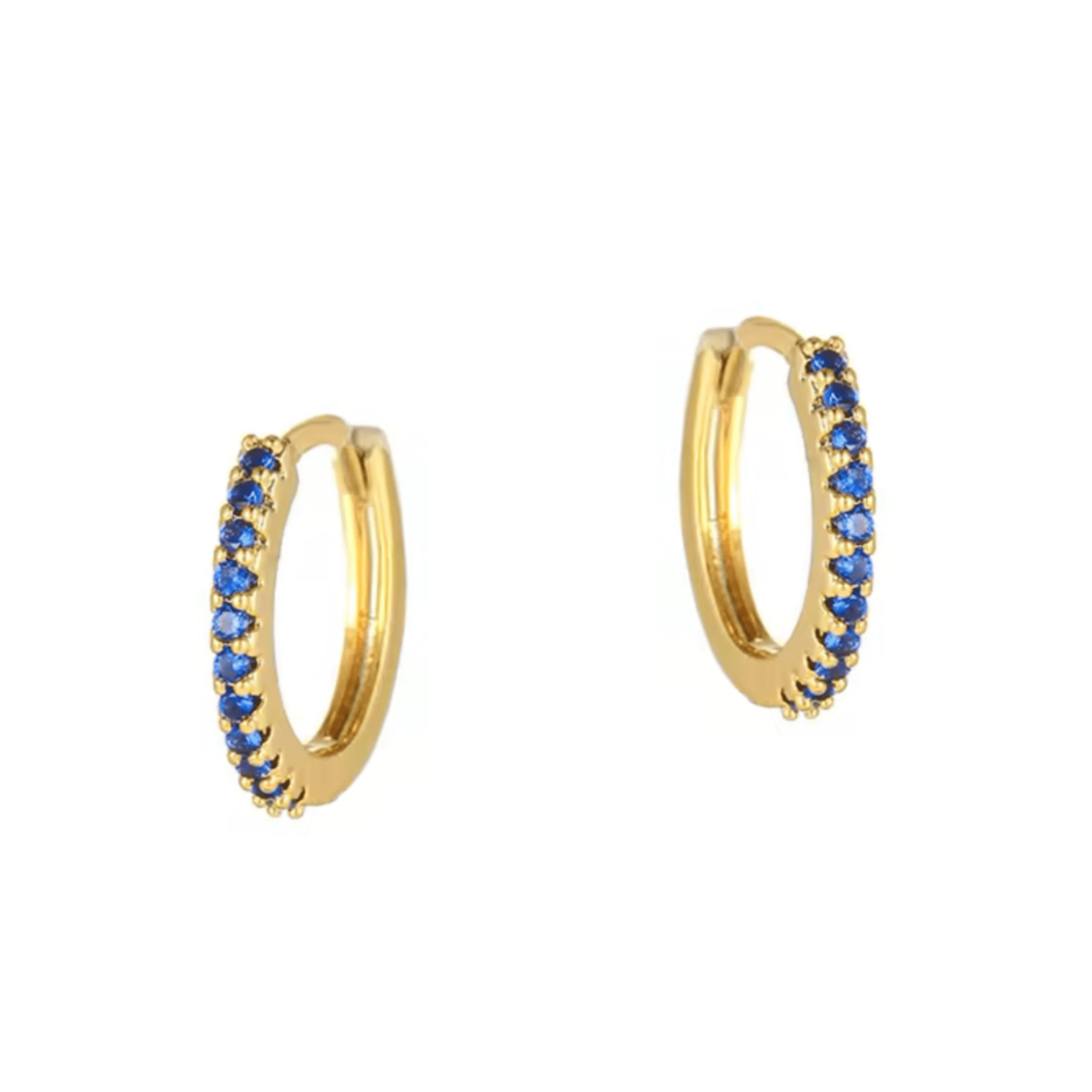Sapphire Earrings - Luisa Luxe gold jewellery