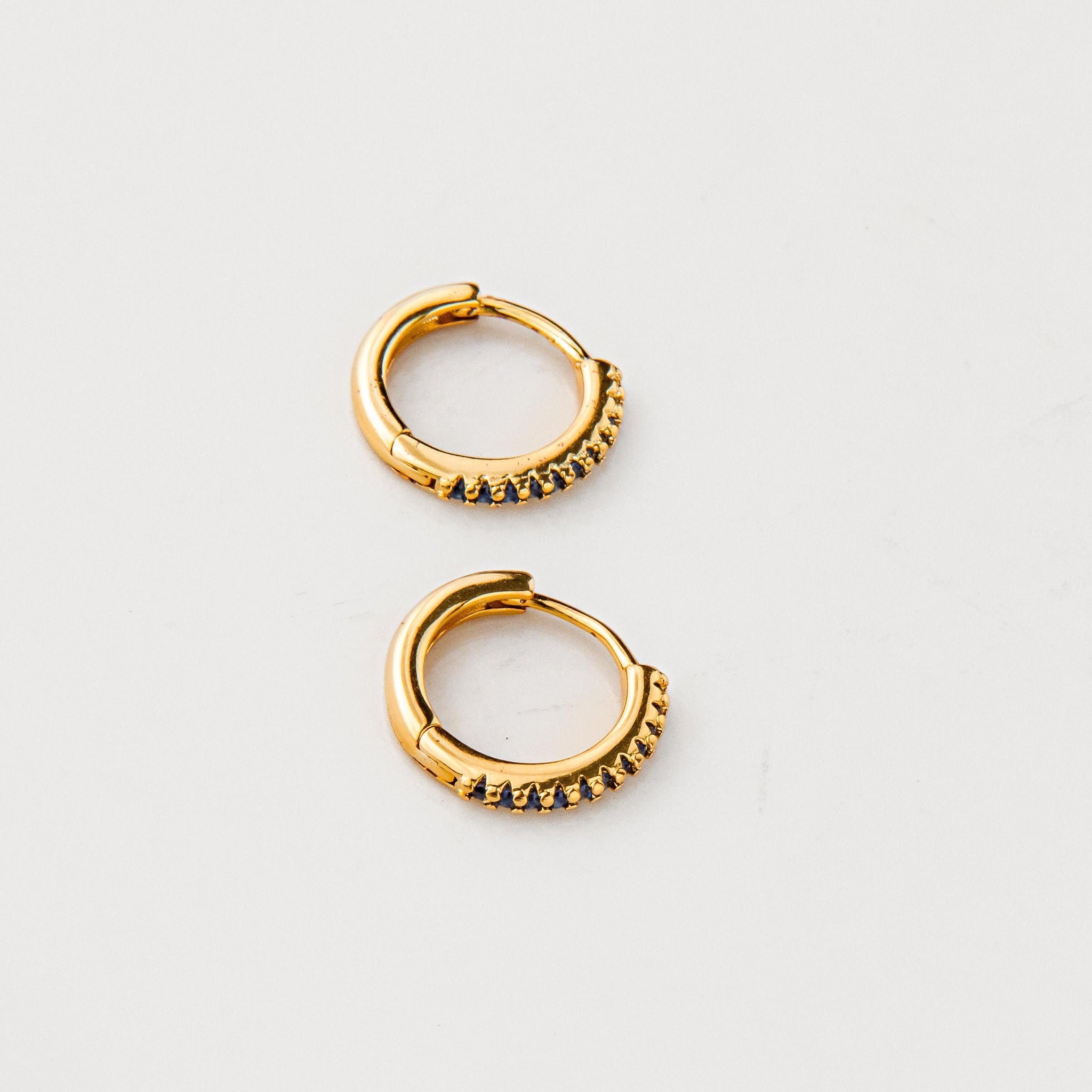 Sapphire Earrings - Luisa Luxe gold jewellery