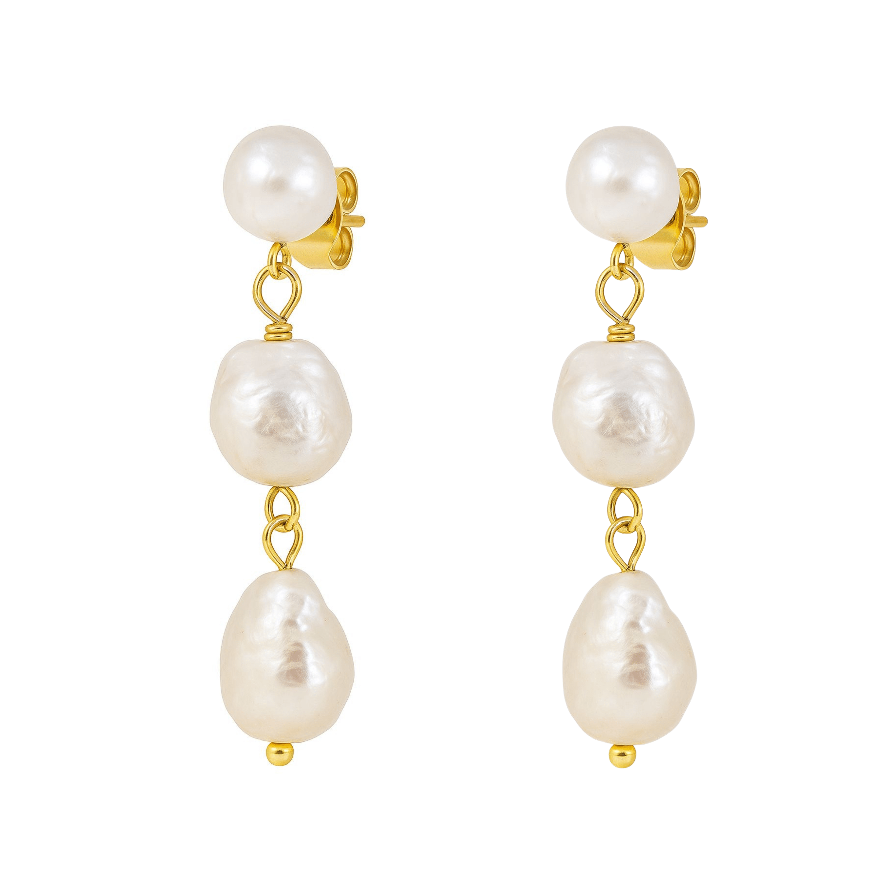 Scarlett Earrings - Luisa Luxe gold jewellery