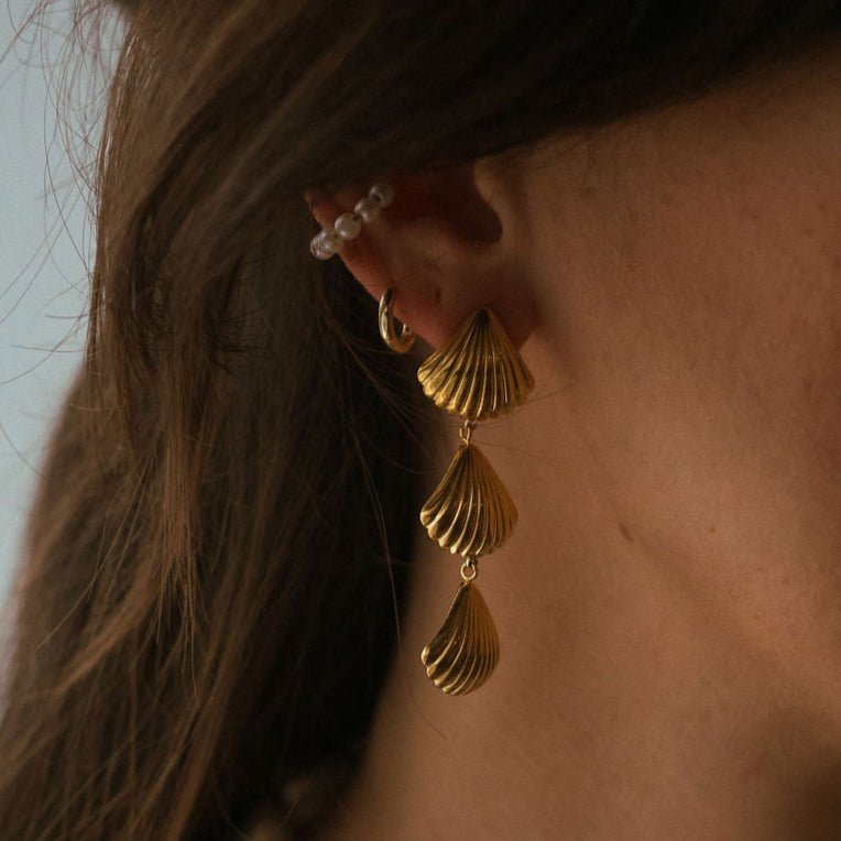 Selene Earrings - Luisa Luxe gold jewellery