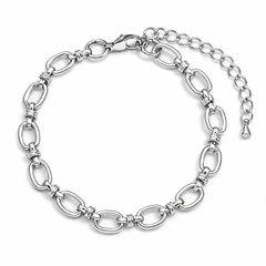 Silver Classic Link Bracelet