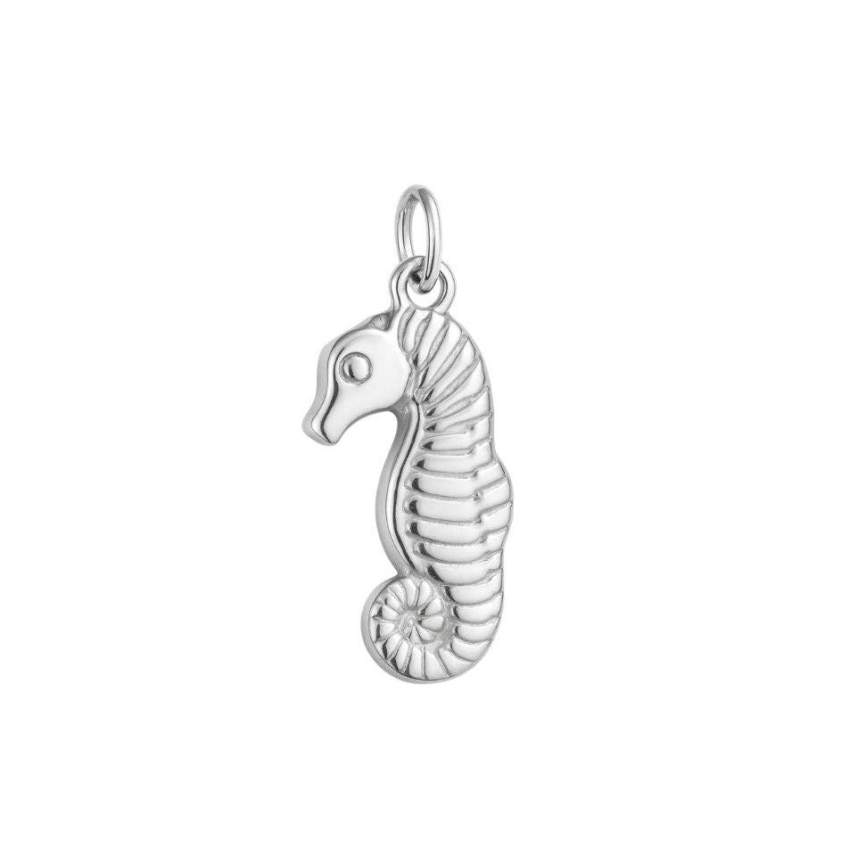 Silver Seahorse Charm - Luisa Luxe gold jewellery