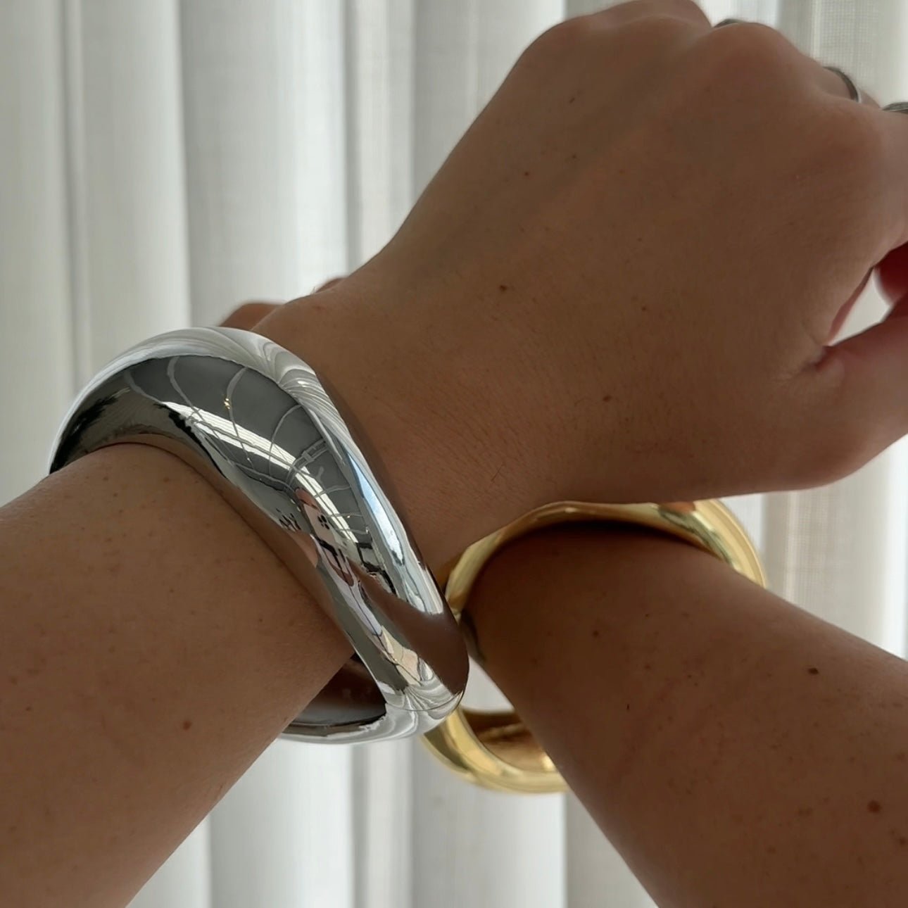 Sloane Cuff - Luisa Luxe gold jewellery