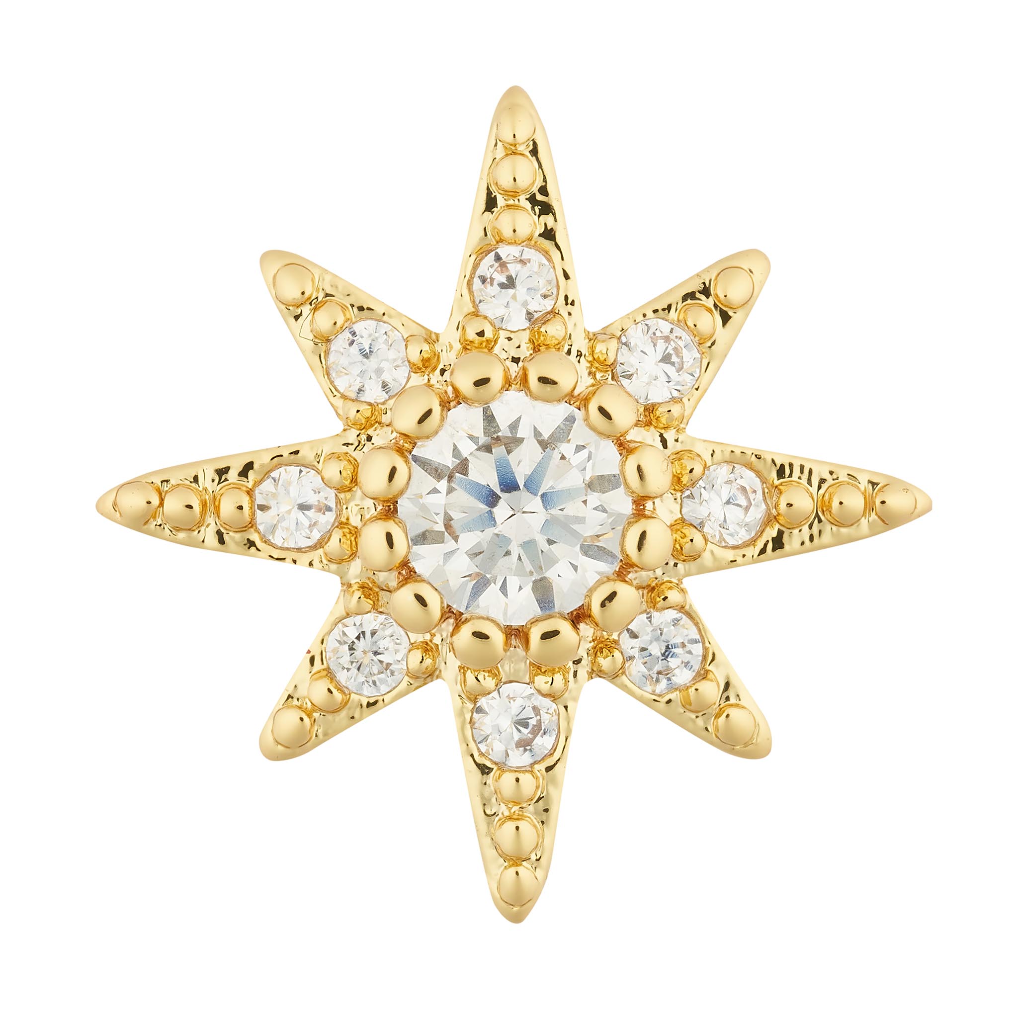Sol Single Earring - Luisa Luxe gold jewellery