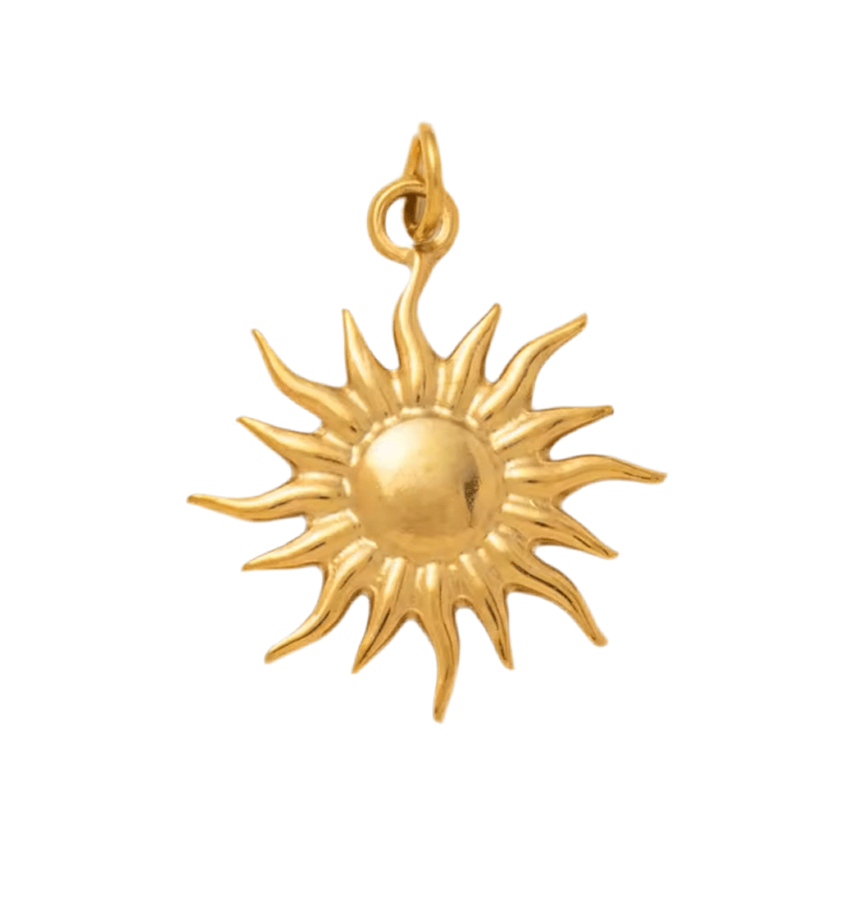 Sun Rays Charm - Luisa Luxe gold jewellery