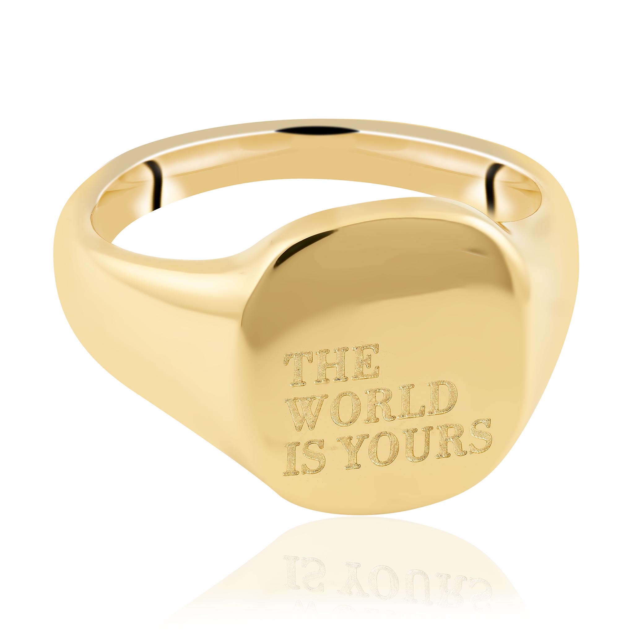 The World Is Yours Ring - Luisa Luxe gold jewellery
