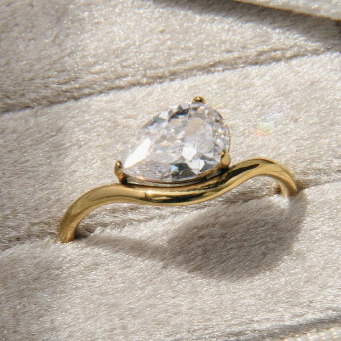 Thessa Ring - Luisa Luxe gold jewellery