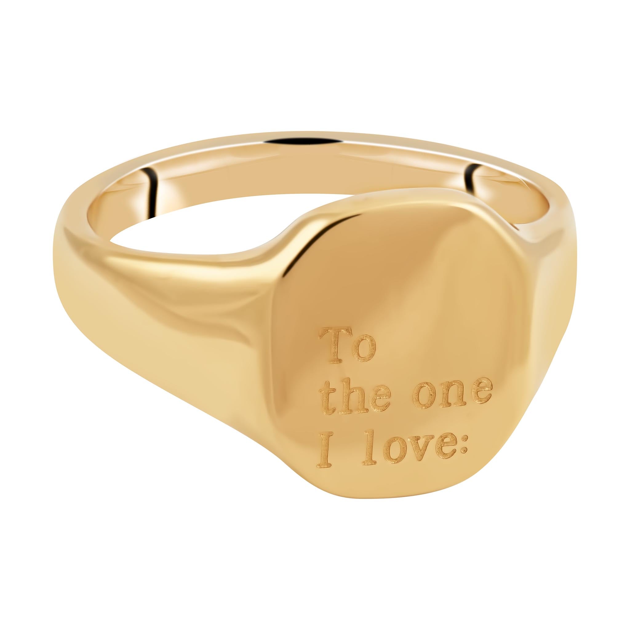 To The One I Love Ring - Luisa Luxe gold jewellery