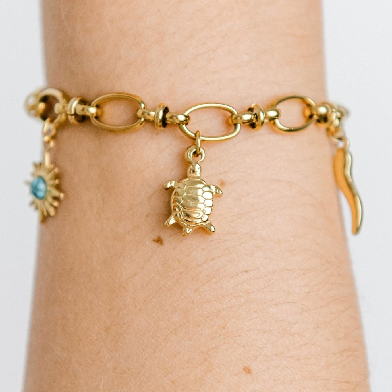 Turtle Charm - Luisa Luxe gold jewellery