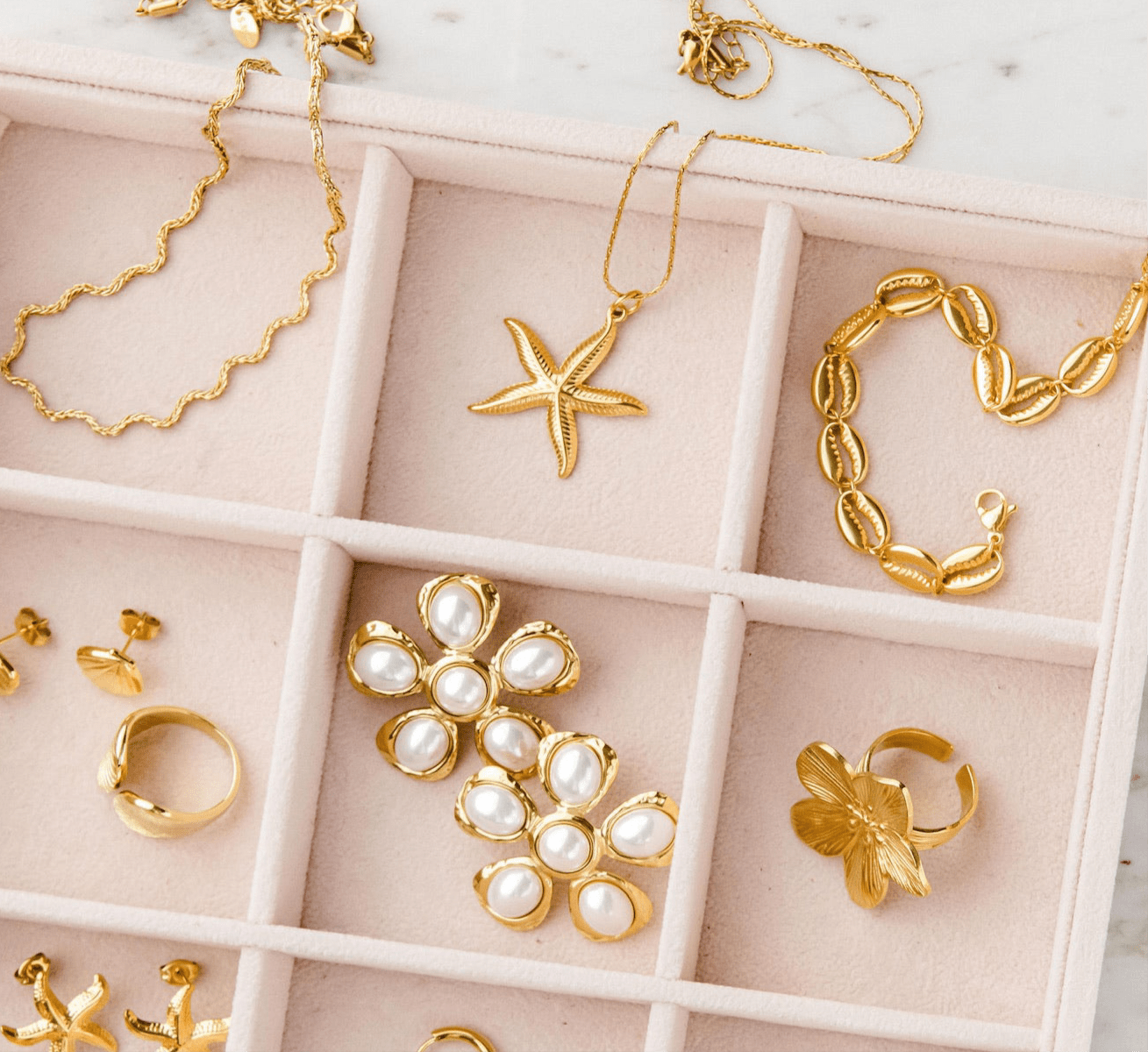 Wave Necklace - Luisa Luxe gold jewellery