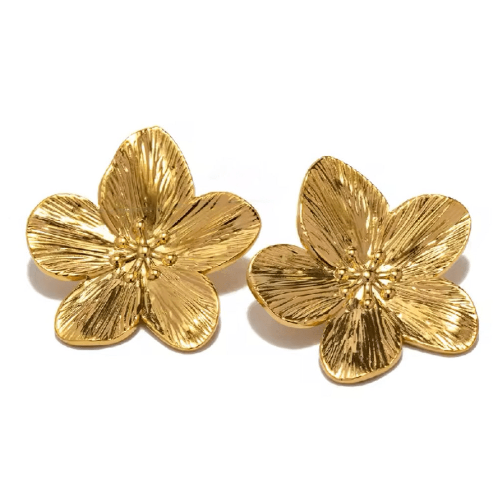 Wildflower Earrings - Luisa Luxe gold jewellery