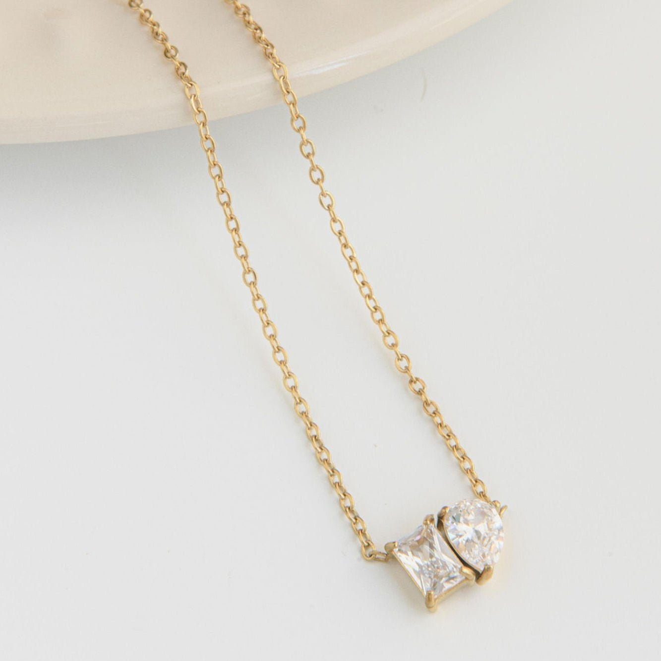 Zinnia Necklace - Luisa Luxe gold jewellery