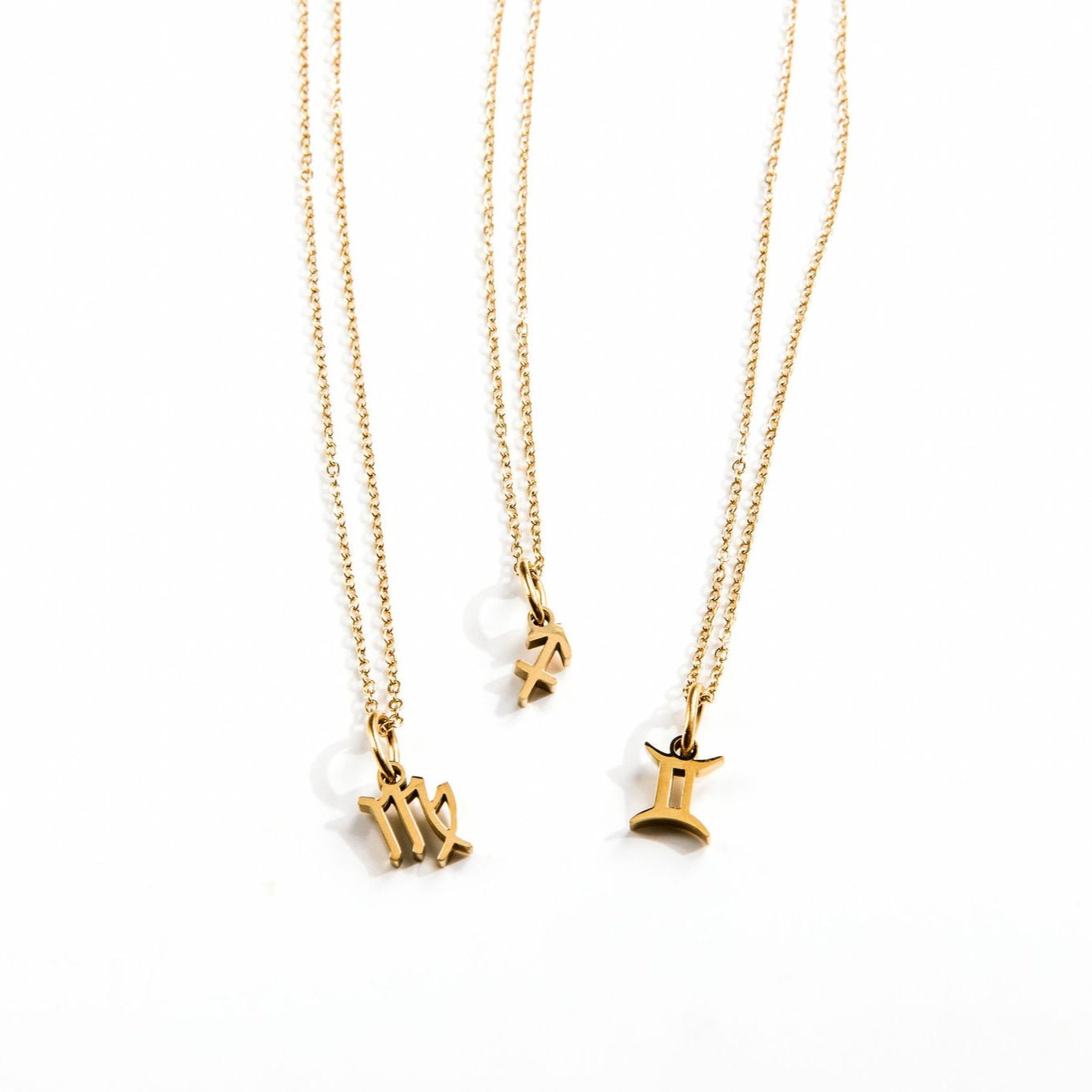Zodiac Charm Necklace - Luisa Luxe gold jewellery