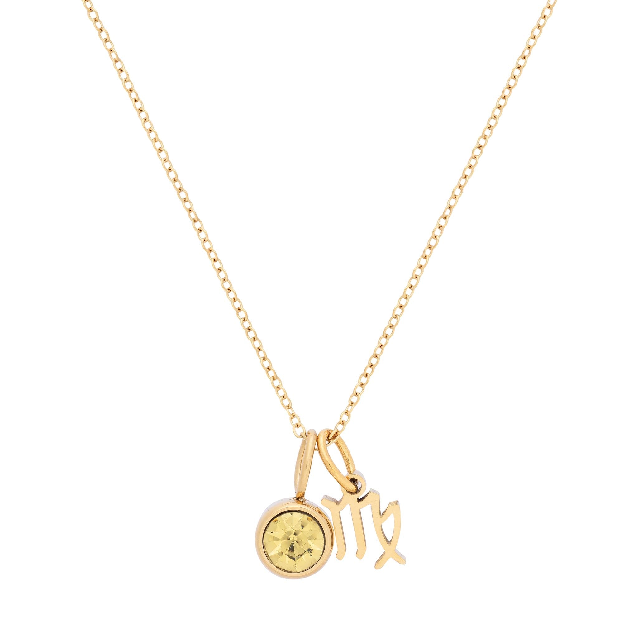 Zodiac Charm Necklace - Luisa Luxe gold jewellery