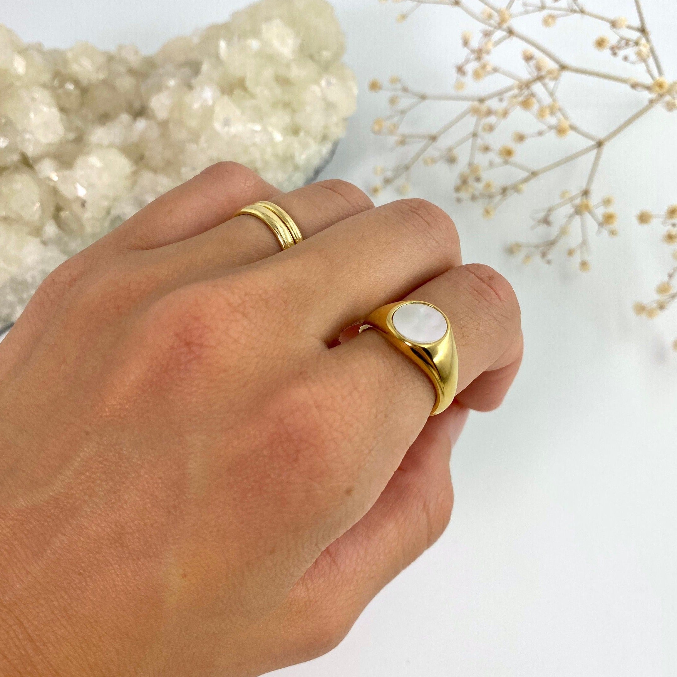 Aya Ring - Luisa Luxe gold jewellery