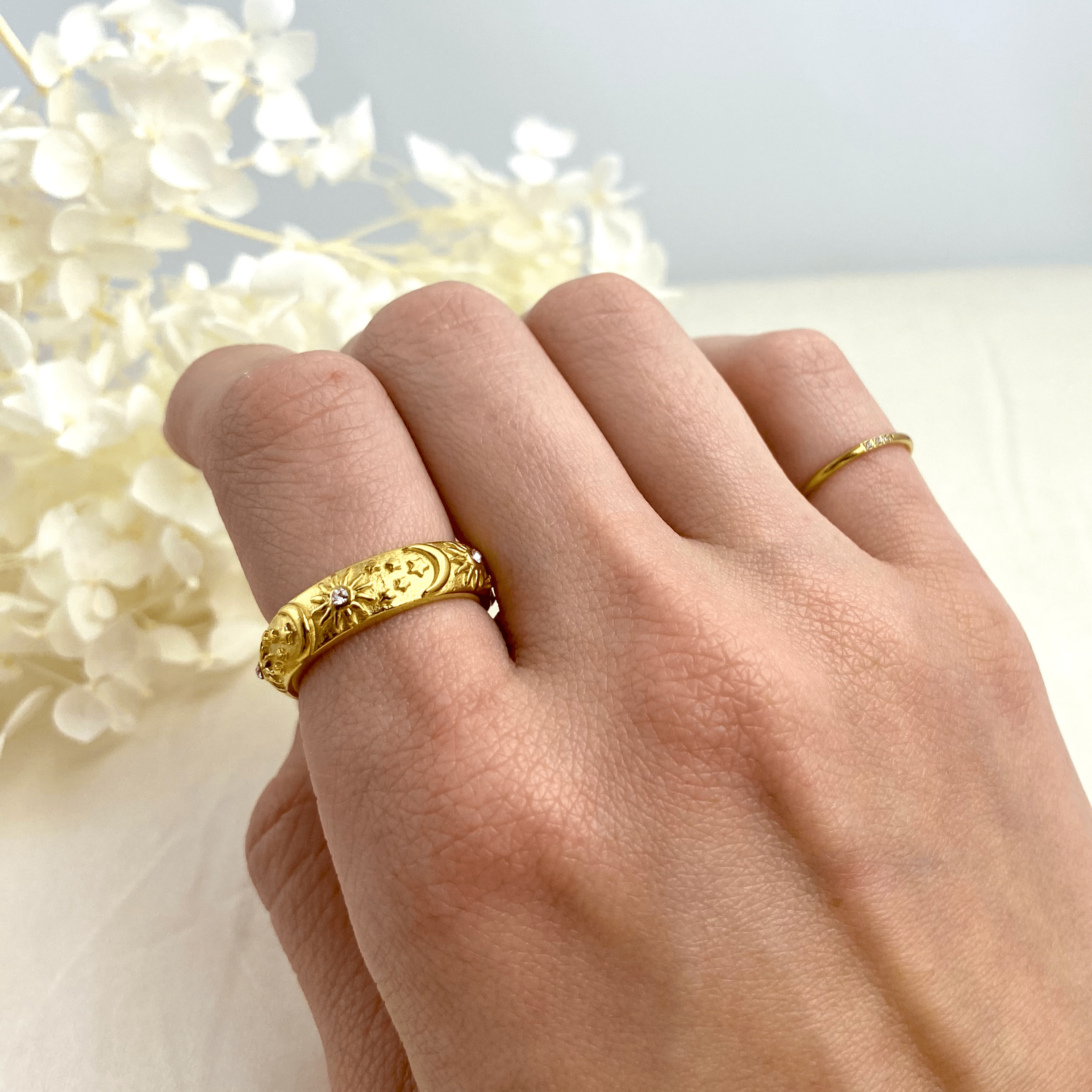 Midnight Ring - Luisa Luxe gold jewellery