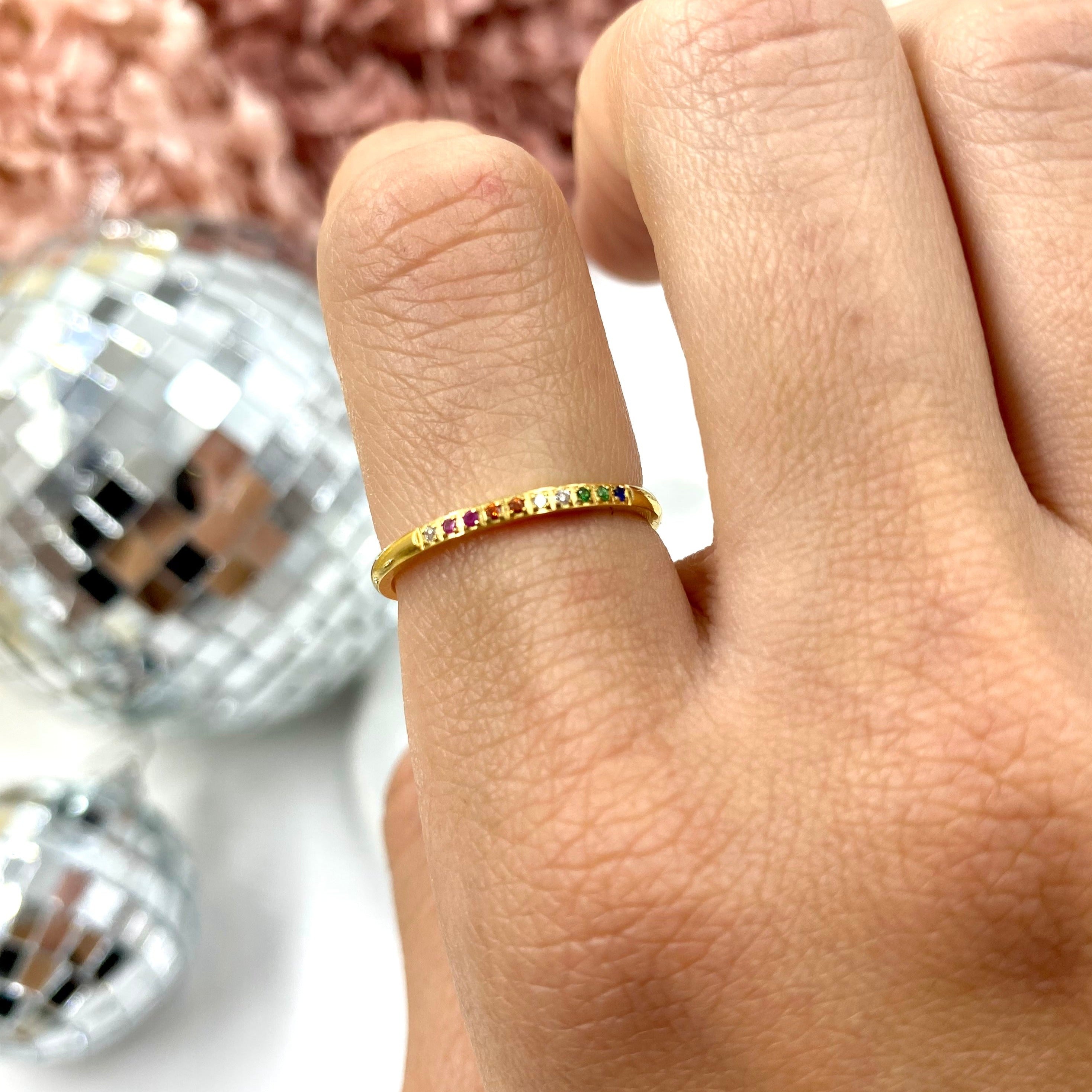 Rosie Ring - Luisa Luxe gold jewellery